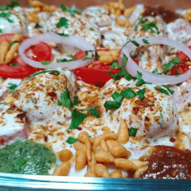 Dahi Bhalle Full Plate